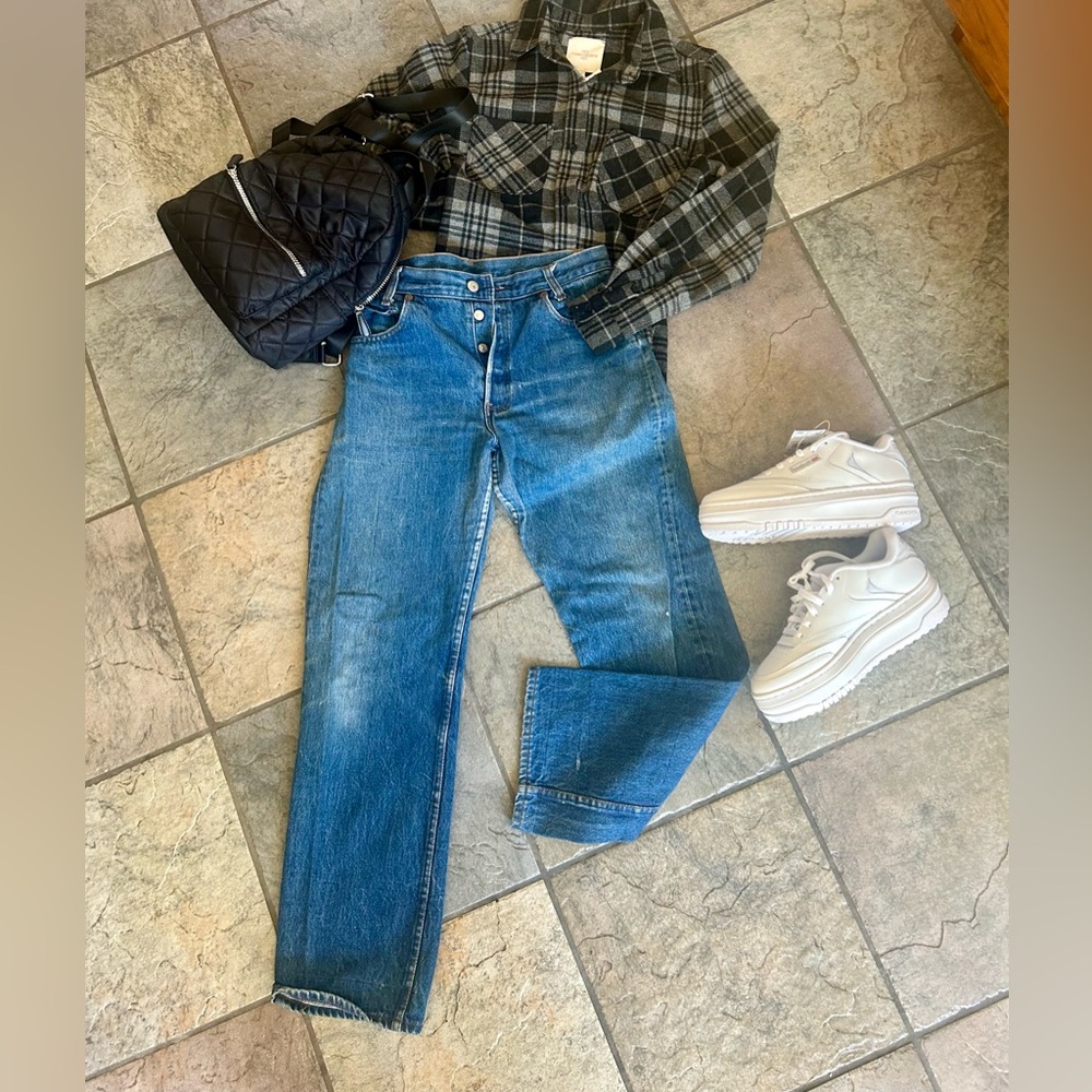 BUTTON UP LEVIS